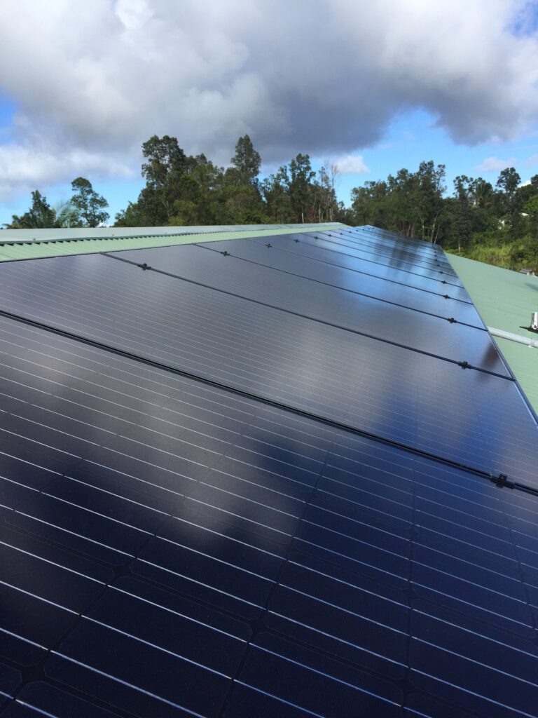 Homepage in Hilo grid tied solar hilo
